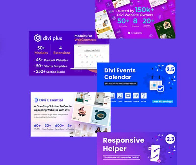 The  top 5 Divi plugins for your website